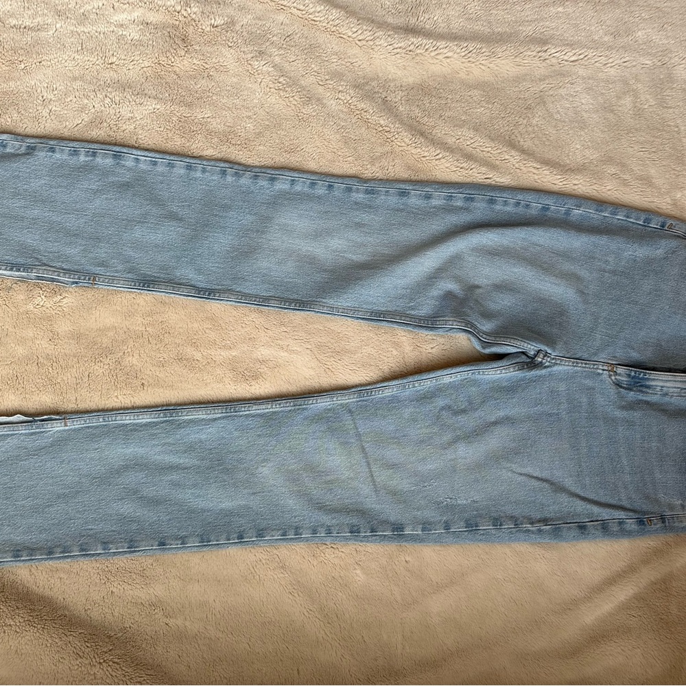Zara High Rise Women Jeans - Light Blue